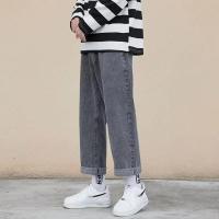 Jeans Casuales para Hombres Comodidad Clásica de Cintura Elástica Pantalones de Denim Suaves y Bolsos - details 2