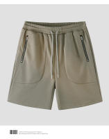 2025 Nuevos pantalones cortos de moda Pantalones de cinco bolsillos de algodón de franela para hombres Pantalones sueltos transpirables para jóvenes Pantalones casuales de cinco bolsillos para estudiantes que corren Ropa de trabajo de sensación de hielo d - details 13