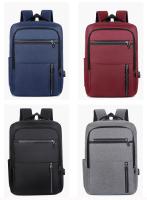 Mochila De Negocios multifuncional para hombre, bolsa impermeable para ordenador portátil, con carga USB, informal, de gran capacidad - details 5