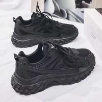 2025 nuevos zapatos deportivos de ocio para hombre de primavera negros son resistentes al desgaste, duraderos, modernos y modernos con forro de malla para el trabajo - details 6