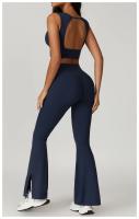 Ropa interior deportiva con espalda cepillada para mujer, sujetador de Yoga antigolpes, camisetas sin mangas transpirables de secado rápido para correr, entrenamiento, ocio y Fitness - details 5