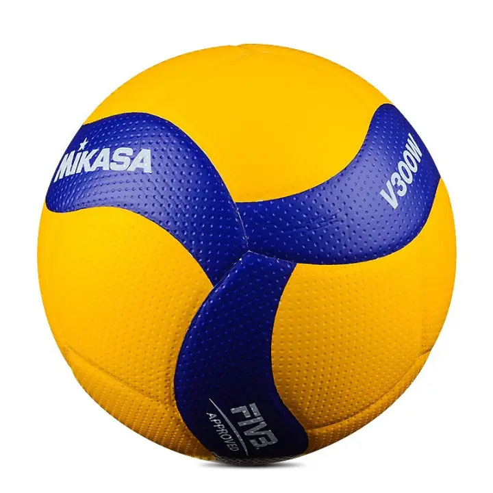 MIKASA V200W,V300W Voleibol La superficie de microfibra con doble hoyuelo estabiliza, voleibol de playa para adultos, balones de fútbol para adultos, deportes de equipo - 1