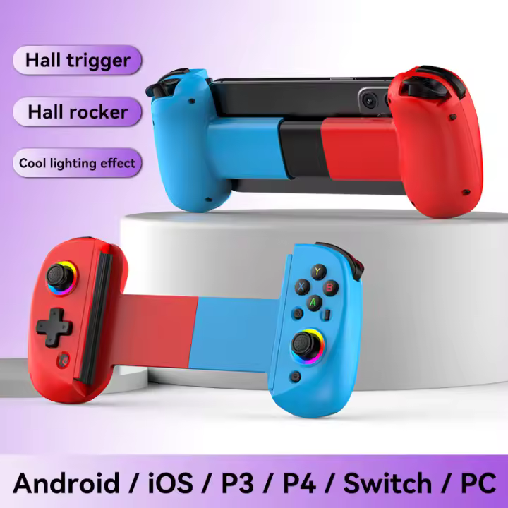 BLUEKAKA Controlador de Juegos Inalámbrico, Láser, Para Apple IOS, Android, PUBG, Switch, PS4 - 1
