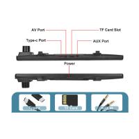 Espejo Retrovisor Coche Dash CAM Carplay Android Auto, Bluetooth, 11.26 Pulgadas Pantalla Táctil IPS Espejo Retrovisor DVR, - details 10