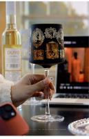 Copa de vino de alto valor, delicada uva romántica nórdica, copa de champán, revestimiento galvanizado - details 1