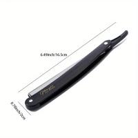 Afeitadora Manual para Hombres Herramienta de Barbería de Acero Inoxidable Fácil de Usar - details 3