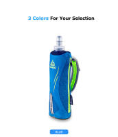 Botella de Agua de Mano para Correr AONIJIE E908 con Almacenamiento en la Muñeca Bolsa de Hidratación Paquete de Agua Suave para Carreras de Maratón - details 6