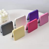 Espejo de Maquillaje Pequeño y Portátil Diseño Cuadrado Doble Cara Colores Múltiples - details 0