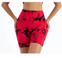 Pantalones cortos de cintura alta para mujer Cinturón elástico, sin costuras, moda en tus piernas, ideal para gimnasio, entrenamiento, correr, verano - details 20