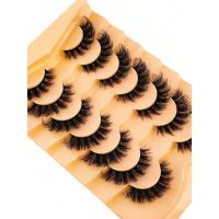 Nueva alta imitación de pelo de visón, tallo transparente, cruz suave natural, pestañas postizas populares - details 2