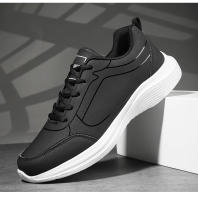 Zapatillas de deporte de cuero de alta calidad para hombre, zapatos informales impermeables, zapatillas ligeras para correr al aire libre, Tenis deportivos, zapatos planos masculinos - details 25