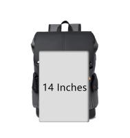Mochila para ordenador portátil de cuero PU impermeable para hombre, mochila grande para ordenador de negocios, mochila urbana para hombre, carga USB - details 1