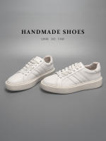 Zapatos de tablero hechos a mano de suela gruesa, ligeros y transpirables, versátiles, pequeños zapatos blancos de gama alta - details 6