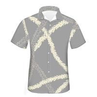 Camisa ajustada de alta gama de verano diseñada a la moda en Eritrea, camisa con botones de secado rápido transpirable para hombre - details 1