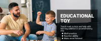 Juego de mesa de madera para niños y adultos, 12 pulgadas, 4 vías, cierra la caja, 2-4 jugadores juego inteligente para aprender a sumar, juego con 8 dados y reglas para cerrar la caja - details 2