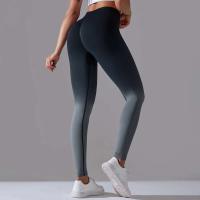 Pantalones de yoga de cambio gradual, malla sin costuras para deportes de gimnasio de cintura alta para mujer, control del vientre, entrenamiento para correr - details 5