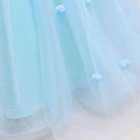 Elegante Vestido de Baile de Tul Diseño de Flores de Esponja para Bodas y Fiestas - details 32