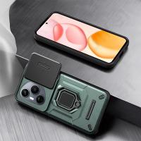 Funda para Honor 400 Pro 200 Lite para Huawei Pura 70 Ultra Pro, soporte de anillo para cámara deslizante, armadura, protección anticaída, funda con soporte - details 9