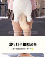 Nueva muñeca de celebridad de Internet linda muñeca con patrón de llama de gato montés juguete de peluche bolsa de gato de simulación - details 3