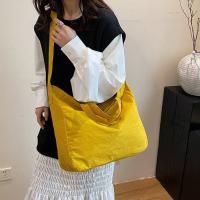 Bolso de hombro de nailon con cremallera informal, bolso de mano de gran capacidad de Color sólido de estilo coreano, bolsa de almacenamiento, bolso suave para axila para exteriores - details 9