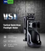 Linterna Nextorch V51 con Soporte de Dibujo Rápido Compatible con Cinturones de 55mm de Ancho o Menos Rotación de 360º Bloqueo Innovador Resistente al Desgaste Material PA + GF - details 0