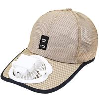 Ventilador incorporado Béisbol para fanáticos Protección UV frente ancha Sombrero para el sol Gorra refrescante ligera y transpirable ​ - details 12