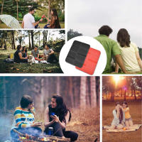 Colchoneta de espuma plegable para actividades al aire libre, 2 piezas, con 2 bolsas de almacenamiento - details 2