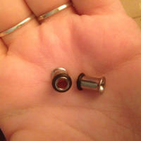 2 uds ensanchador expansor oreja 1,6-10mm joyería piercing del cuerpo punk Acero inoxidable flare carne túnel oído tapones túnel - details 7