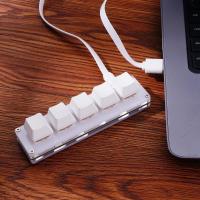 Ropad ro-Teclado mecánico para videojuegos, periférico personalizado, interruptor rojo, 5 teclas para Photoshop - details 14