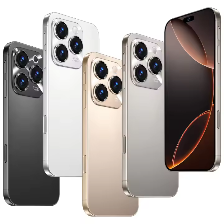 Versión Global I16 Pro Max 5G Smartphone 7,3 pulgadas pantalla HD 72MP + 108MP Cámara Snapdragon 8 Gen 3 8000mAh Dual SIM desbloqueo teléfono - 1
