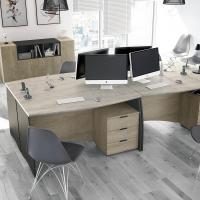 Estudio, Modelo Stil, Acabado en Gris Antracita y Roble Alaska - details 2