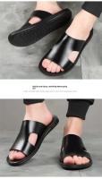 Zapatillas de Moda para Hombre Únicas, Resistentes al Desgaste, Antideslizantes, Estilo Coreano, Ropa Informal Versátil de Fondo Suave - details 8