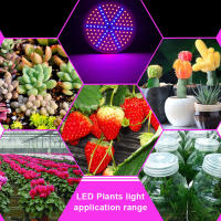 Lámpara LED E27 para cultivo de plantas, 1/2 cabezales, 6W, 15W, 20W - details 18