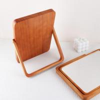 Espejo de Escritorio de Madera Ajustable Belleza Natural para Maquillaje Hecho en China - details 2