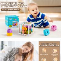 Juguetes Educativos Montessori para bebés, clasificación de formas, ejercicio de la Coordinación mano-ojo para mejorar la percepción 3D - details 9