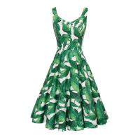 Vestido de Olla de Moda Retro de Verano 2025 Estampado de Cereza, Estilo Francés Vintage para Mujeres Ideal para Fiestas de los 50s y 60s - details 15