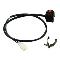 Interruptor de Moto Kill Stop Botón Rojo de Arranque Para Motocicletas, ATV, UTV - details 0