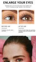 Maquillaje Maxfine Thick Mascara Custom Fibra impermeable Rizo largo - details 0
