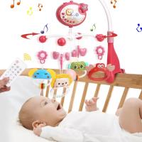 Sonajero Móvil para Cuna de Bebé de 0-12 Meses Proyector Musical Giratorio Infantil Campana de Cama - details 2