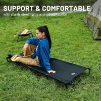 Cama Plegable Compacta Acampada Cama de Camping Jardin Portátil Ultraligera Fuerte Resistente, Capacidad de 120kg - details 16