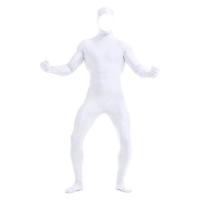 Traje de cuerpo completo Halloween, mono naranja, disfraz de Ninja Mardi Gras, ropa de fiesta para mujeres y hombres, mono de cuero - details 4