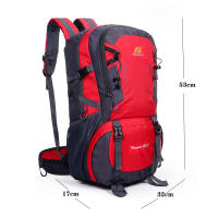 Mochila de viaje impermeable de 40L para senderismo gran capacidad deporte al aire libre para camping excursionista bolsa estudiante universitaria para niñas y niños - details 5