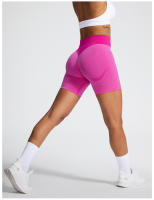 Nuevos pantalones de yoga ajustados de melocotón para el verano, pantalones de fitness para mujeres que levantan el trasero, pantalones cortos de yoga deportivos sin costuras - details 10