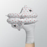 Zapatillas de tiburón con suela gruesa antideslizante y resistente al desgaste, divertidas y de dibujos animados. - details 5