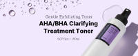 cosrx aha bha clarigying gentle exfoliating treatment toner spray type korean skincare liquid facial