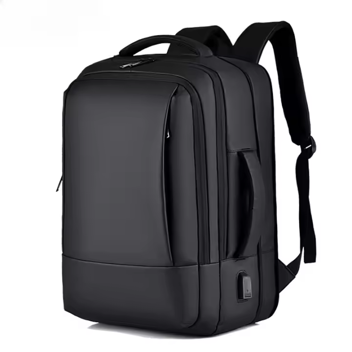 Mochila impermeable de gran capacidad para hombres y mujeres de negocios, mochila de viaje de hombro de 17,3 pulgadas, bolsa para computadora. - 1