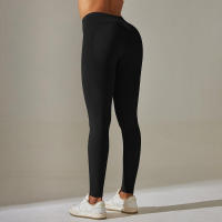 Hamidou-MALLAS DE Yoga sin costuras para mujer, ropa deportiva de entrenamiento, pantalones deportivos de cintura alta - details 3