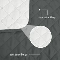 Cubierta De Silla Reclinable Impermeable Y Lavable Para Niños Y Mascotas Con Cinturones Elásticos Protector De Muebles - details 6