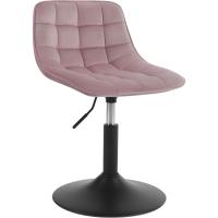 Taburete de Maquillaje Elegante Altura Ajustable, Giratorio, Resalto de Terciopelo, Para Cocina y Peluquería - details 0