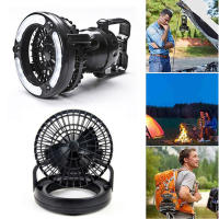 Luz de ventilador de camping multifuncional Tienda colgante plegable Camping 18 LED Rotación de 180 grados Luz de ventilador de camping ligera para viajes al aire libre - details 1